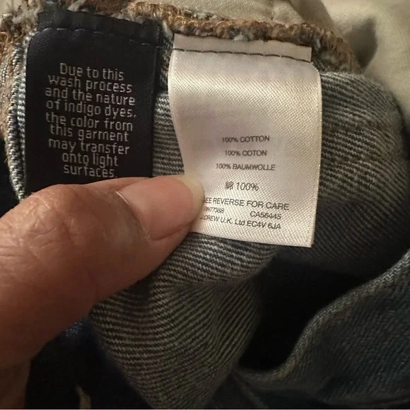 Madewell Perfect Jean Short size 31 Frayed Step Hem - Picture 3 of 4